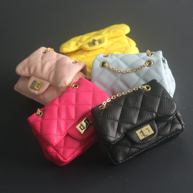 Korean Style Children's Classic Quilted Chain Bag