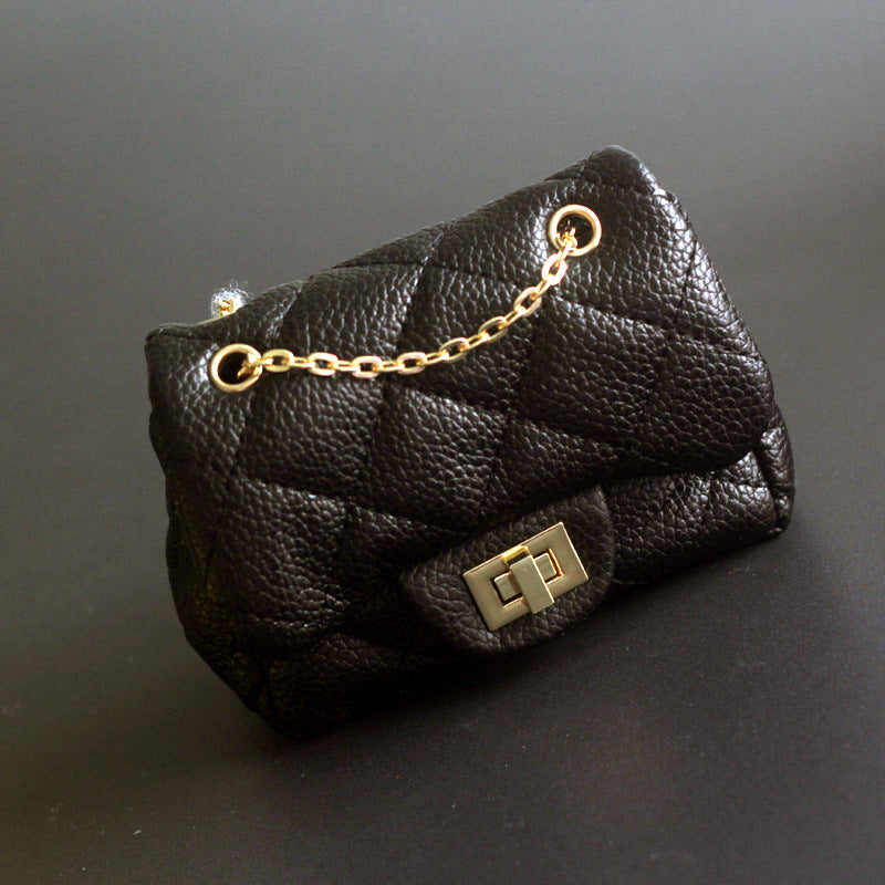 Korean Style Children's Classic Quilted Chain Bag