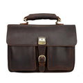 Cowhide One-Shoulder Messenger Leather Bag