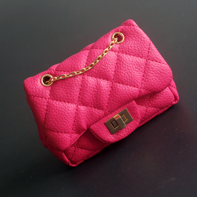 Korean Style Children's Classic Quilted Chain Bag