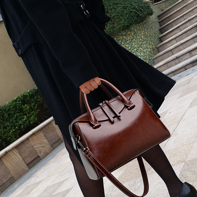 Fashionable Large Capacity Boston Tote Bag for Women