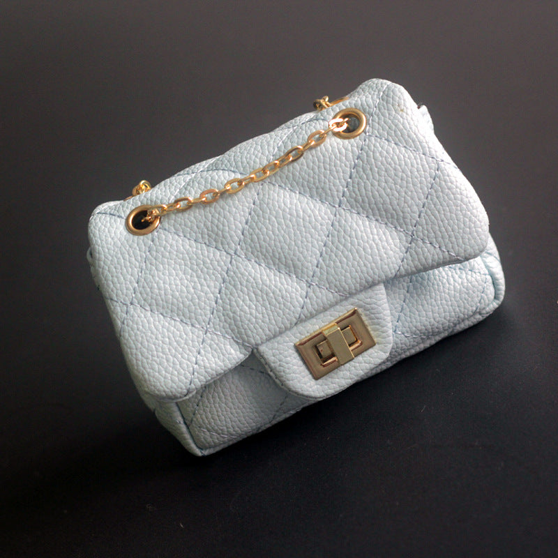Korean Style Children's Classic Quilted Chain Bag