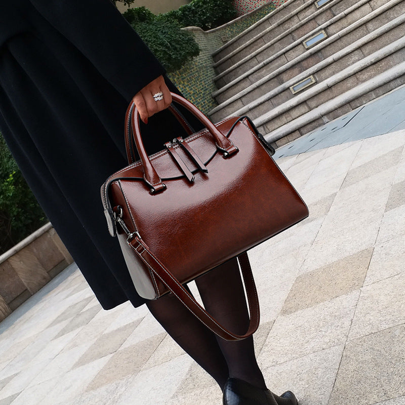 Fashionable Large Capacity Boston Tote Bag for Women