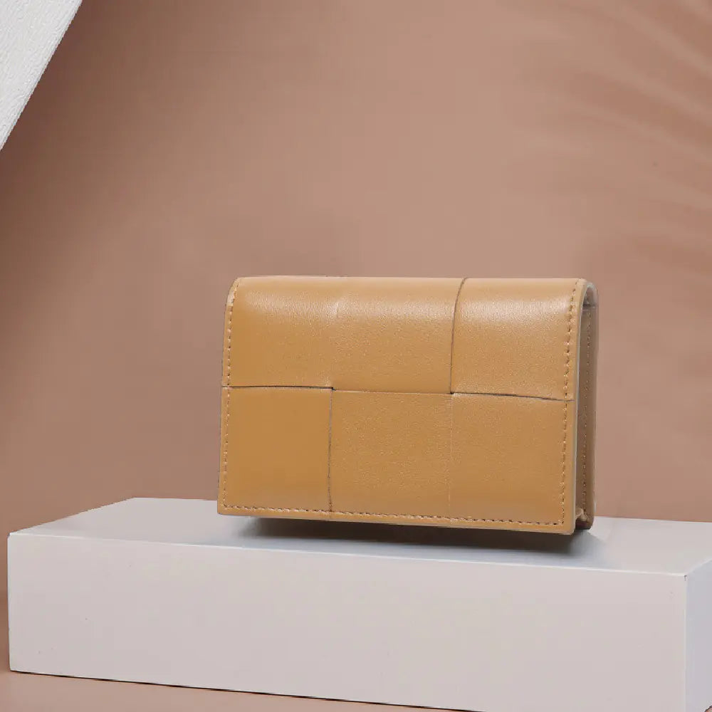 Fashion Sheepskin Small Purse for Women (Short Style)